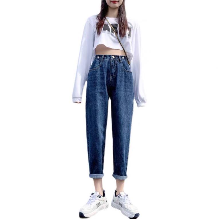 Quần bò jeans nữ , kiểu dáng vitage ống rộng, mẫu hót 2022 SKShop22 | BigBuy360 - bigbuy360.vn