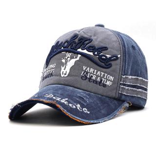 Customized vintage style embroidered cap for spring summer