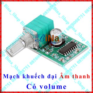 Mạch khuếch đại âm thanh PAM8403 6W có volume
