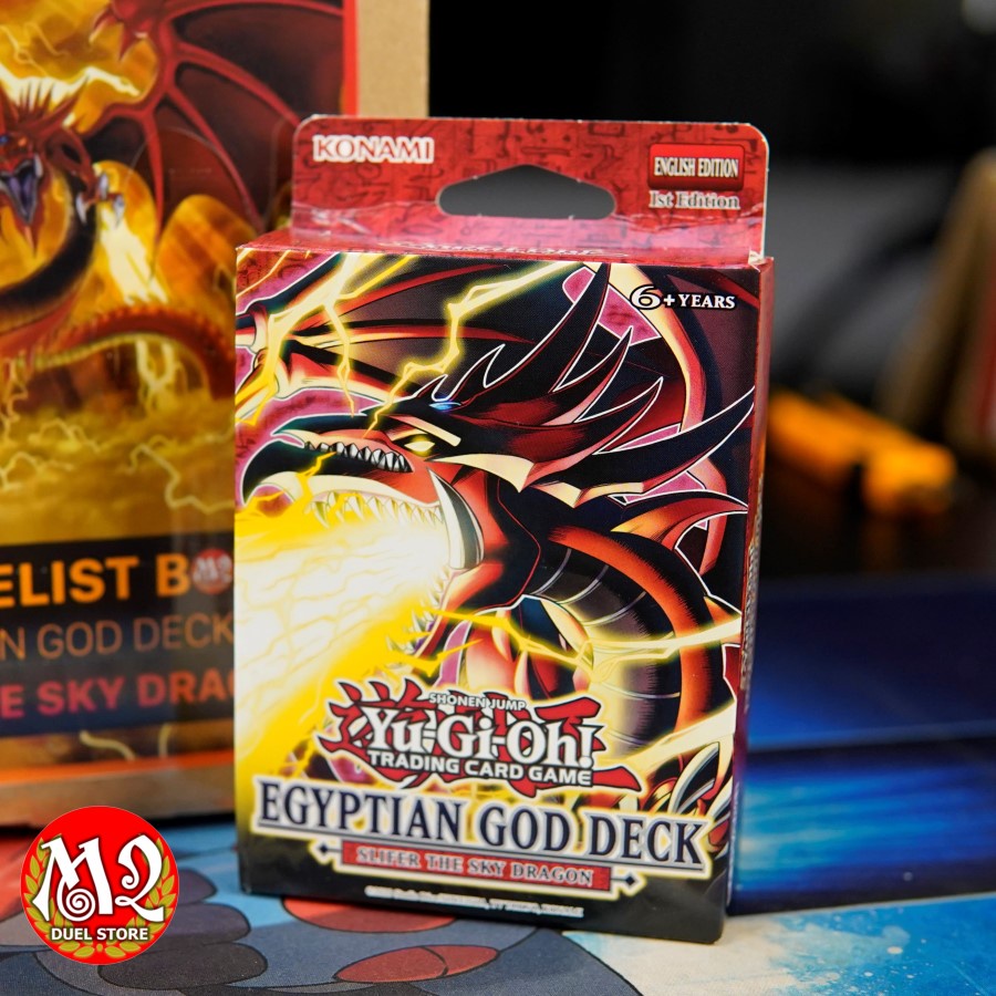 Hộp thẻ bài Yugioh M2 DUELIST BOX - EGYPTIAN GOD DECK: Slifer The Sky Dragon