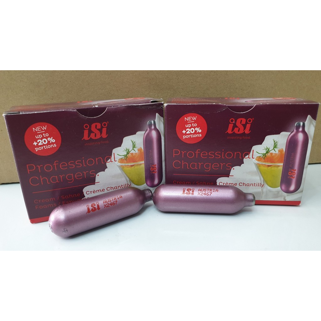 Gas làm kem isi hộp 10 viên