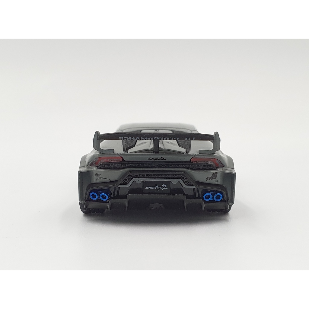 Xe Mô Hình Lamborghini Huracan LB*Works Fighters Works LHD 1:64 MiniGT (Xám)