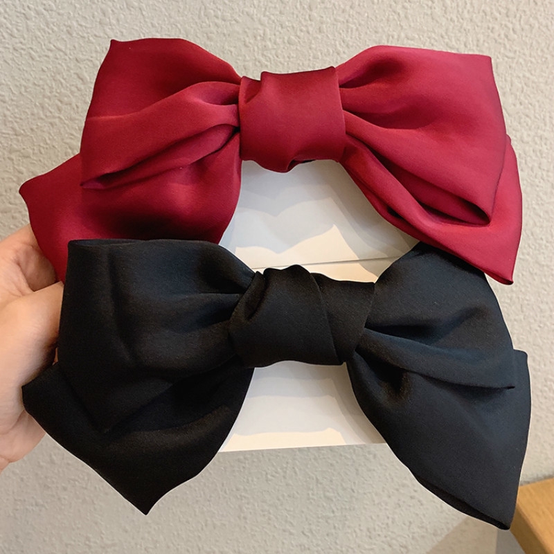 Kẹp tóc hình nơ phong cách Hàn Quốc xinh xắn dành cho nữ