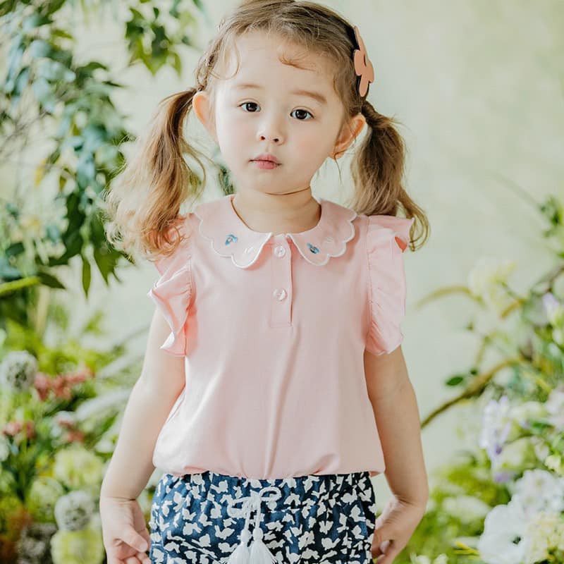 Áo bebezoo cộc tay bé gái xuất Hàn