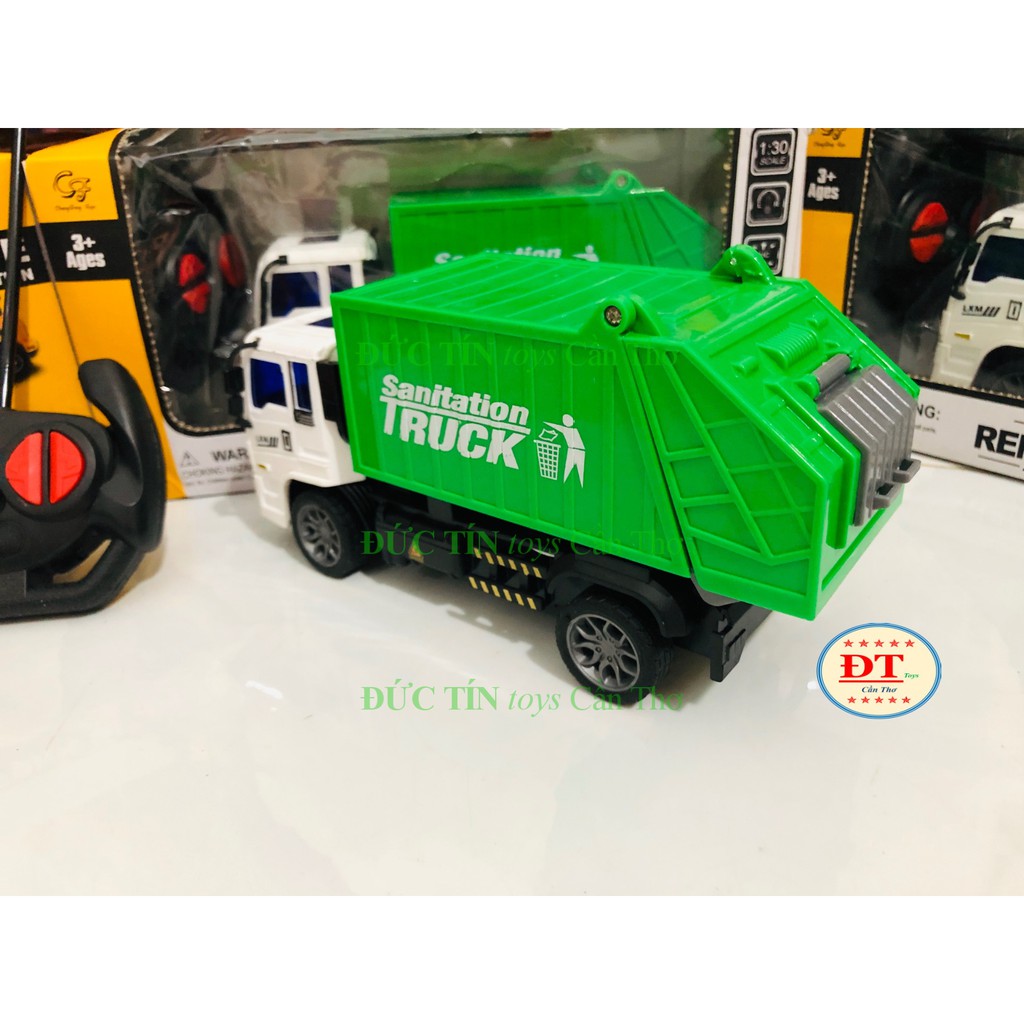 ĐỒ CHƠI XE RÁC ĐIỀU KHIỂN TỪ XA 1:30