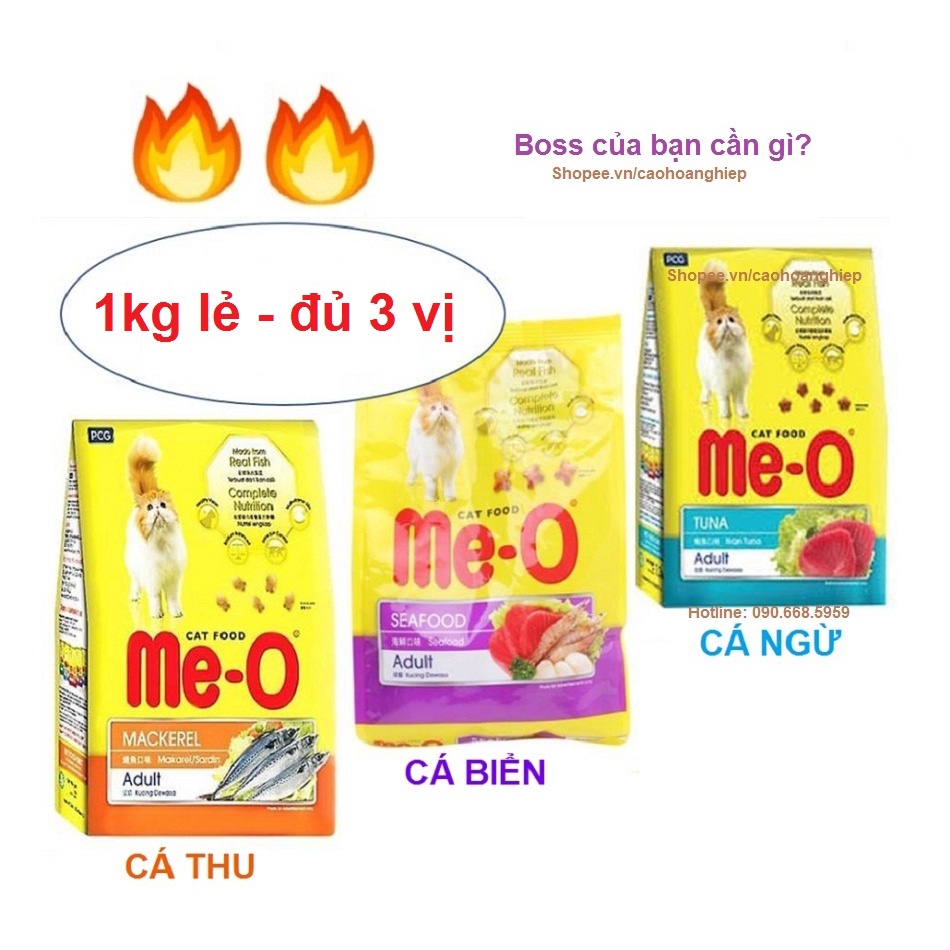 Thức ăn cho mèo Me-O Me-0 Adult - Hạt cho mèo trưởng thành