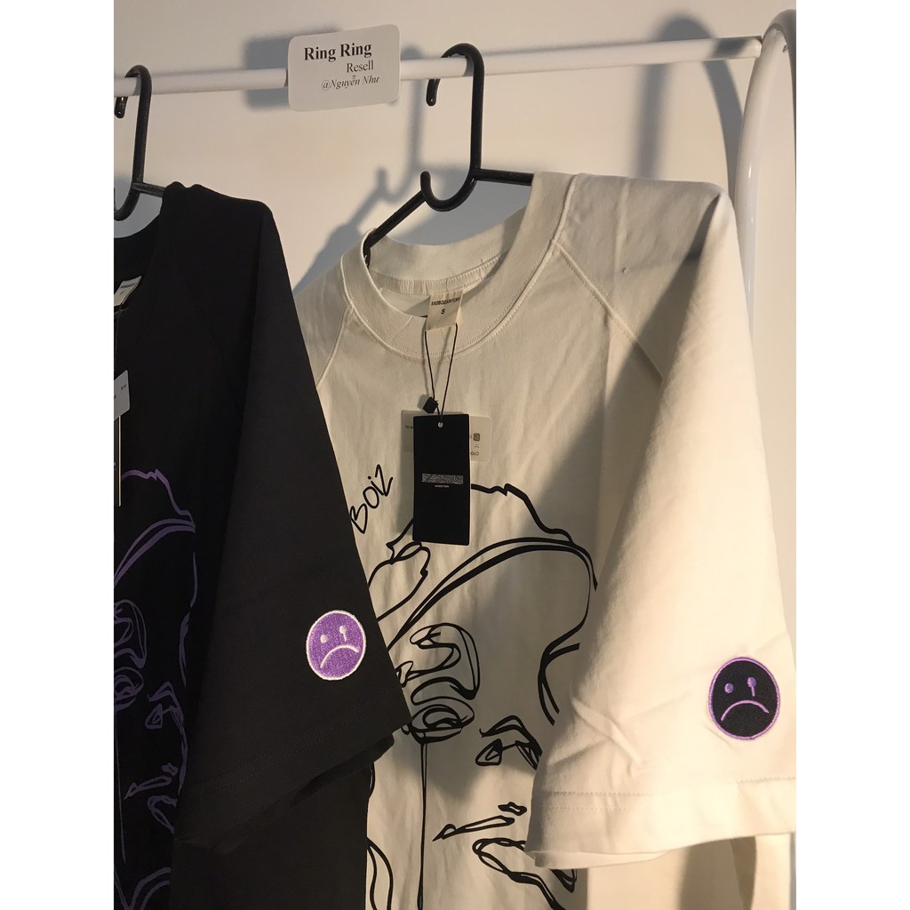 ÁO THUN SAD STORY TEE - BLACK & WHITE  Click mua kèm deal sock giá 0đ