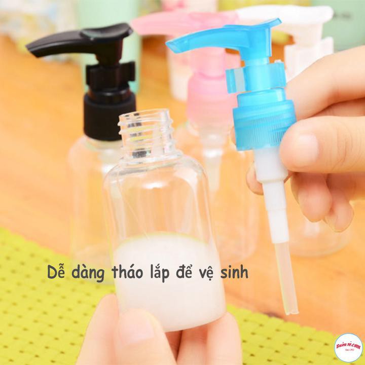 Lọ Chiết Mỹ Phẩm Dạng Vòi Mini 50ml Trong Suốt 00051