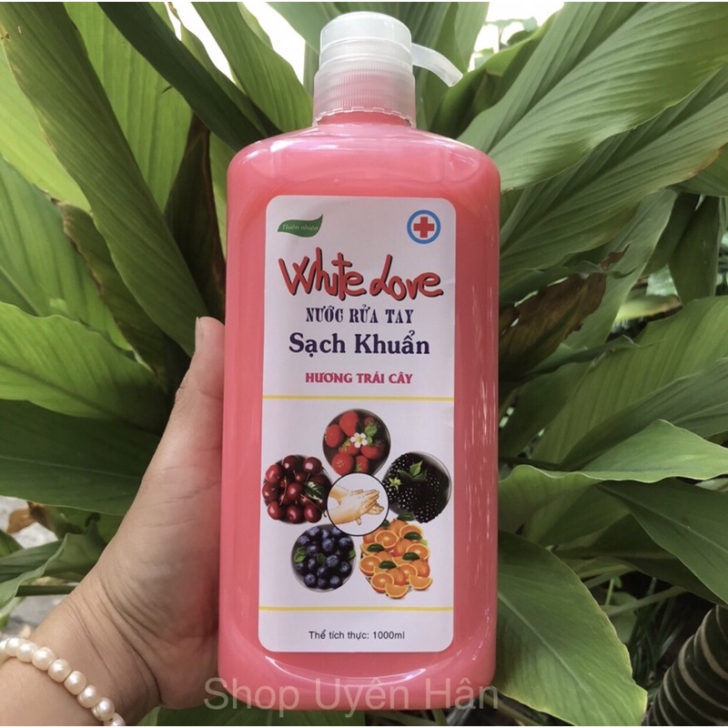 Nước rửa tay White Love chai 1 lít