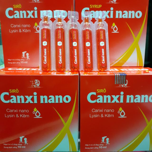 Canxi nano (hộp 20 ống )