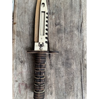 Mô Hình Lắp Ráp Gỗ - M9 Bayonet Scorpion CSGO