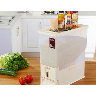 Thùng đựng gạo cao cấp 15kg
