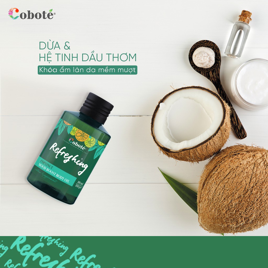 Dầu dưỡng thể thư giãn Coboté 100ml