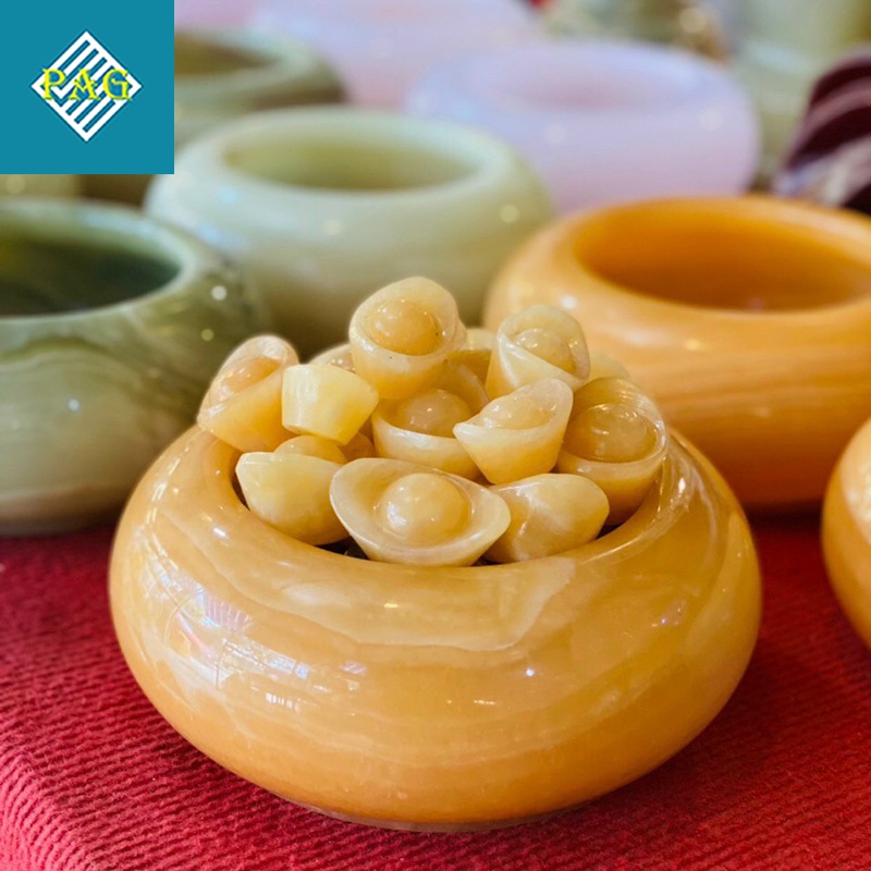 Chậu Bằng Đá Ngọc Hoàng Long - Minh Đường Tụ Thuỷ