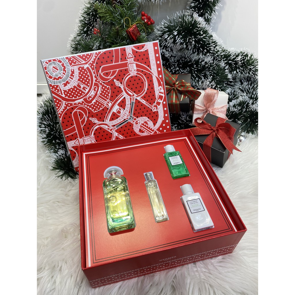 Set nước hoa Hermes Un Jardin Sur Le Nil 4 món | Thế Giới Skin Care