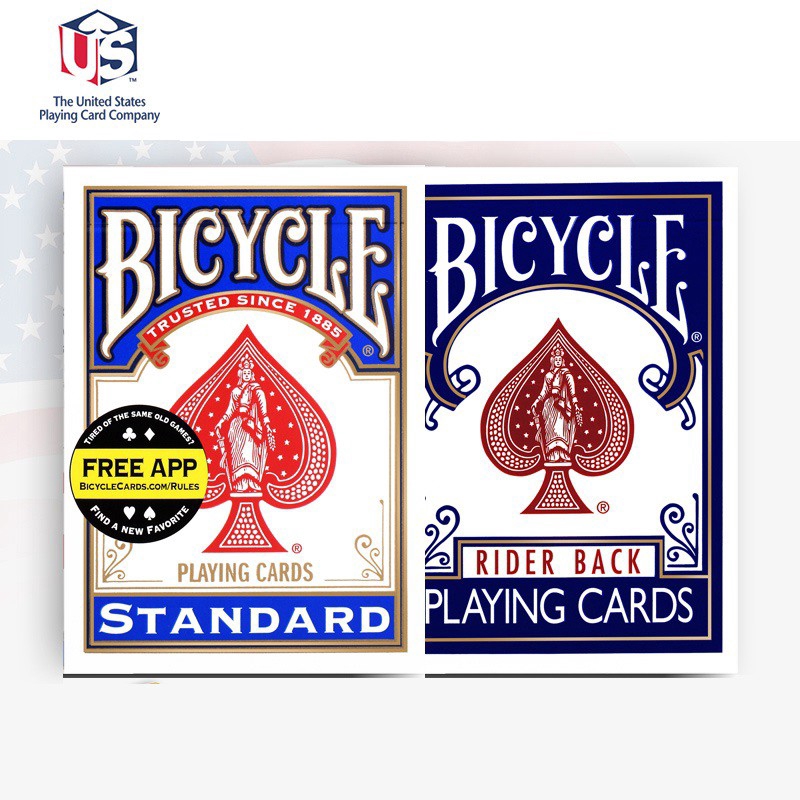 Bộ Bài Bicycle Rider Back Playing Cards Hoạt Tiết Tally-Ho/ Aladdin Đạo Cụ Ảo Thuật