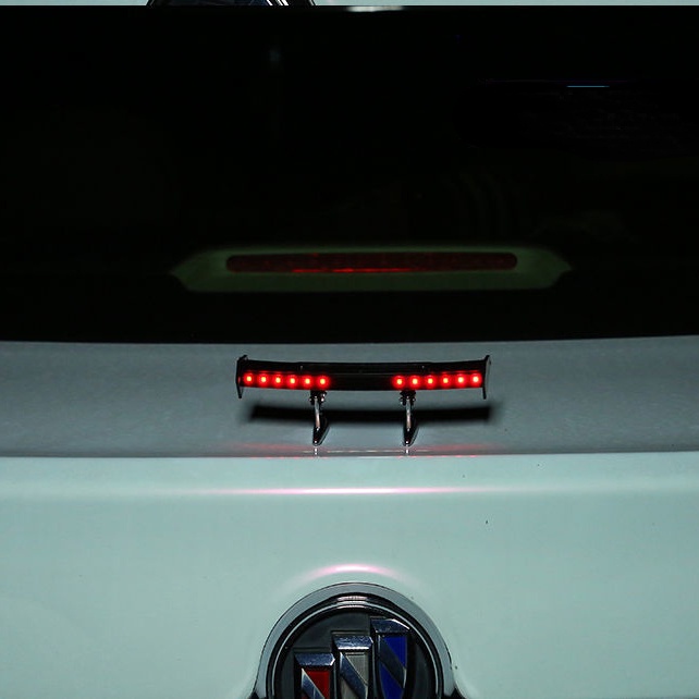 Cánh Gió Mini Dạ Quang Năng Lượng Mặt Trời Trang Trí Đuôi Xe Hơi