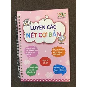 (SỈ) SÉT 3 CUỐN VỞ BAY MỰC THANH NGA  KÈM 3 BÚT 9 NGÒI MỰC + 3 ĐỆM TAY