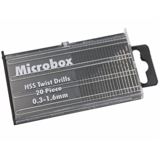 Hộp 20 Mũi Khoan Kim Loại HSS Mini Cao Cấp Siêu Cứng Siêu Sắc (0.3-1.6mm) - Hộp Mũi Khoan