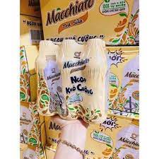 Trà sữa Macchiato không độ, đóng chai pha sẵn tiện dụng 268ml