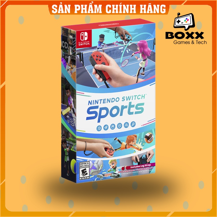 Băng Game Nintendo Switch Sports tặng kèm Leg Strap