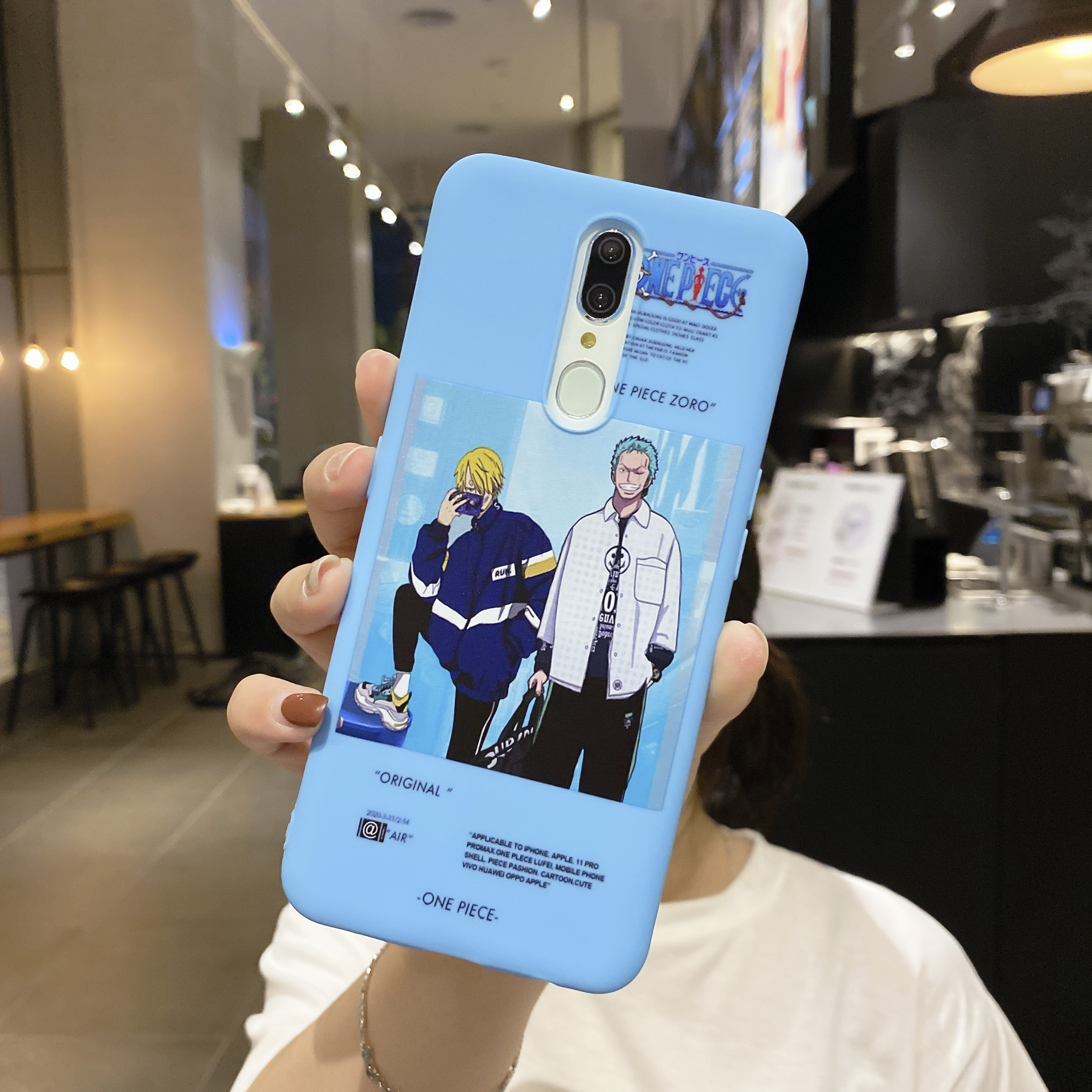 luffy zoro ace Ốp Lưng one piece oppo a3s a5s a7 a31 a92 a12 f5 f7 f9 f11 a5/a9 2020 Ốp Lưng realme 5i/6i | BigBuy360 - bigbuy360.vn