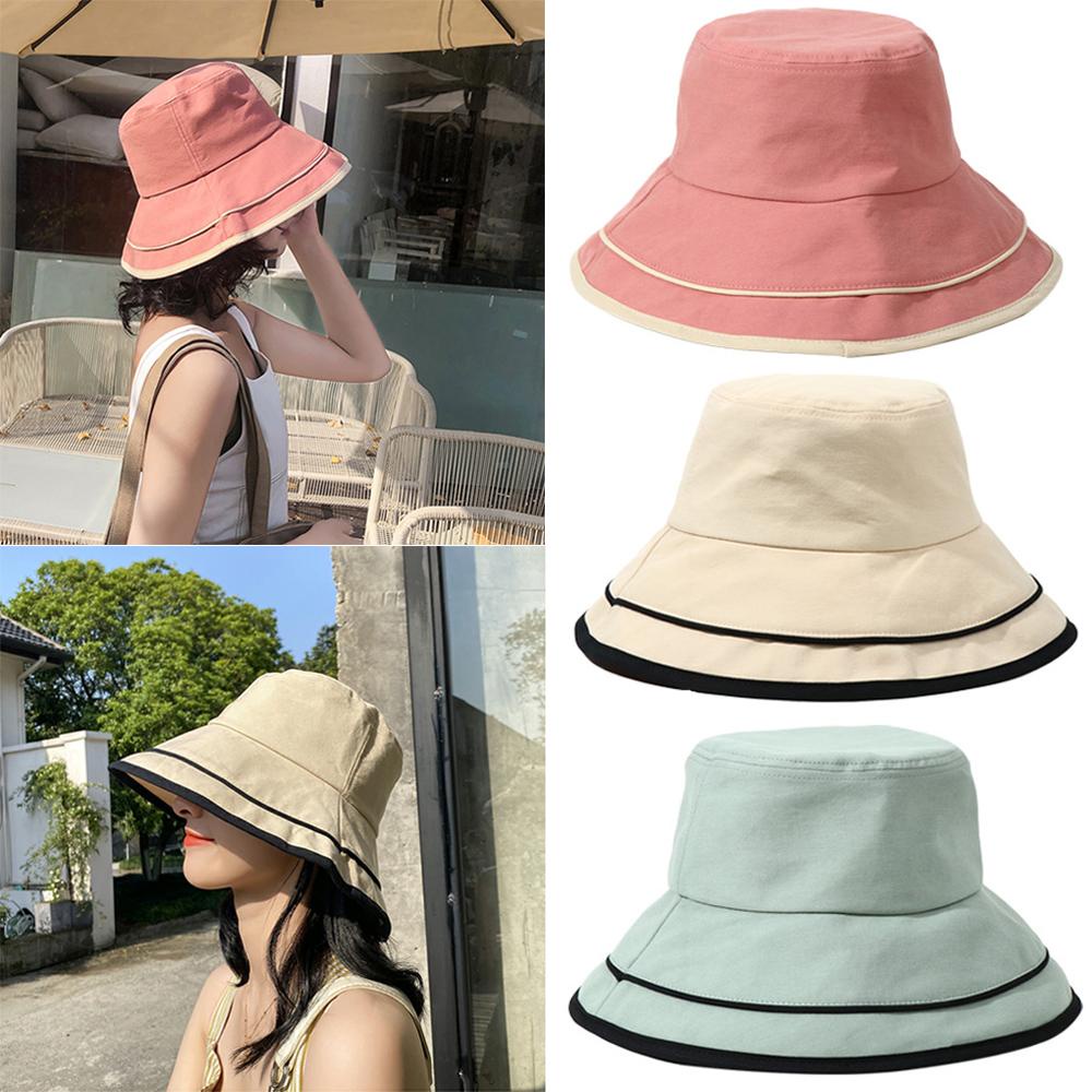 BORAG Nón Tai Bèo Vành Rộng Chống Gió Gấp Gọn Thời Trang Xuân Hè