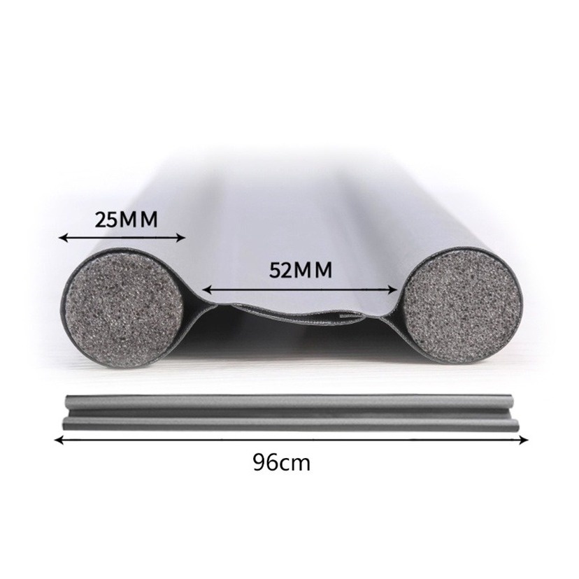 Miếng Đệm Chặn Đáy Cửa Bằng Da + Xốp Linh Hoạt Chống Gió Chống Thời Tiết Tiện Dụng 2022