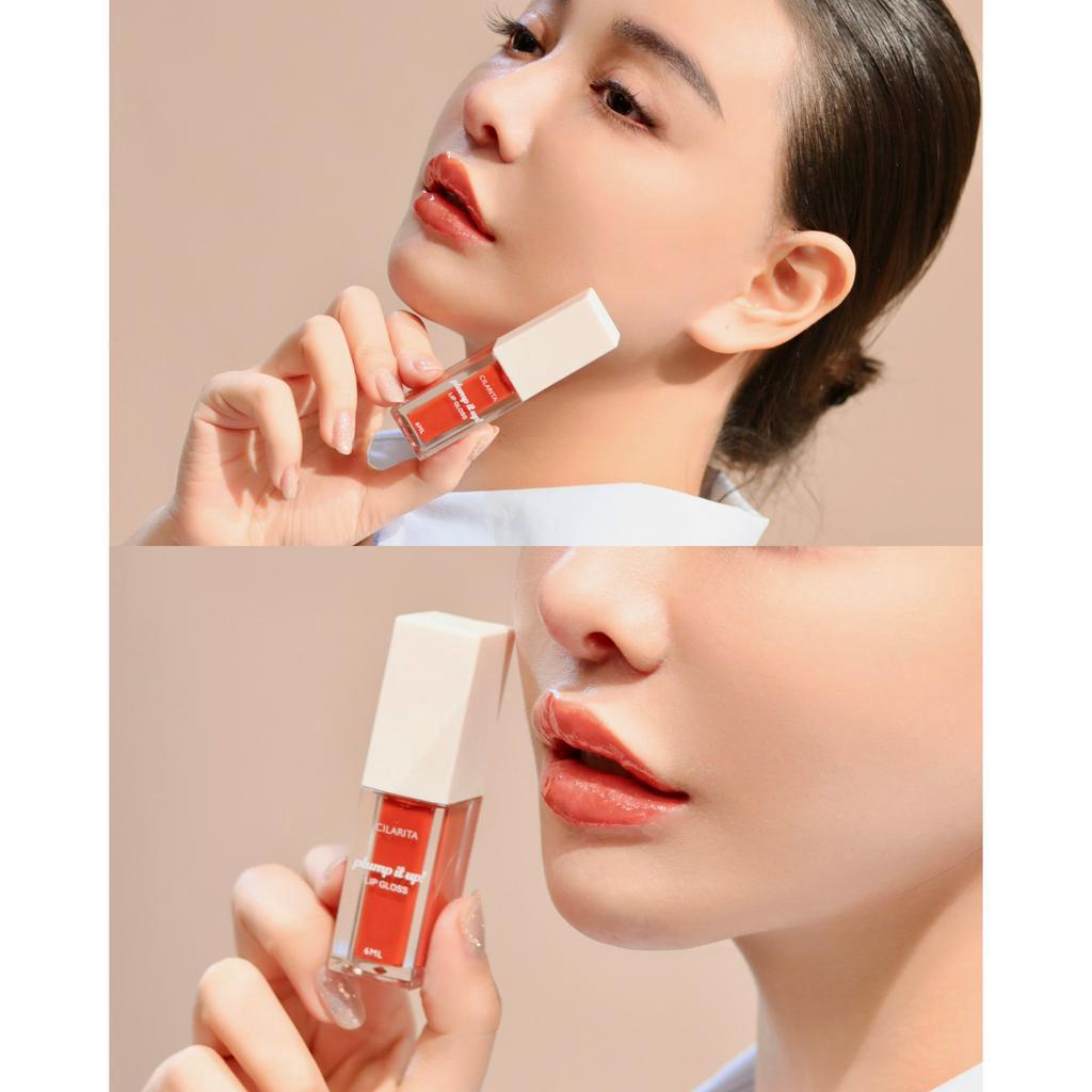 Son bóng Cilarita dưỡng ẩm, mềm mượt, không dính môi, màu siêu đẹp