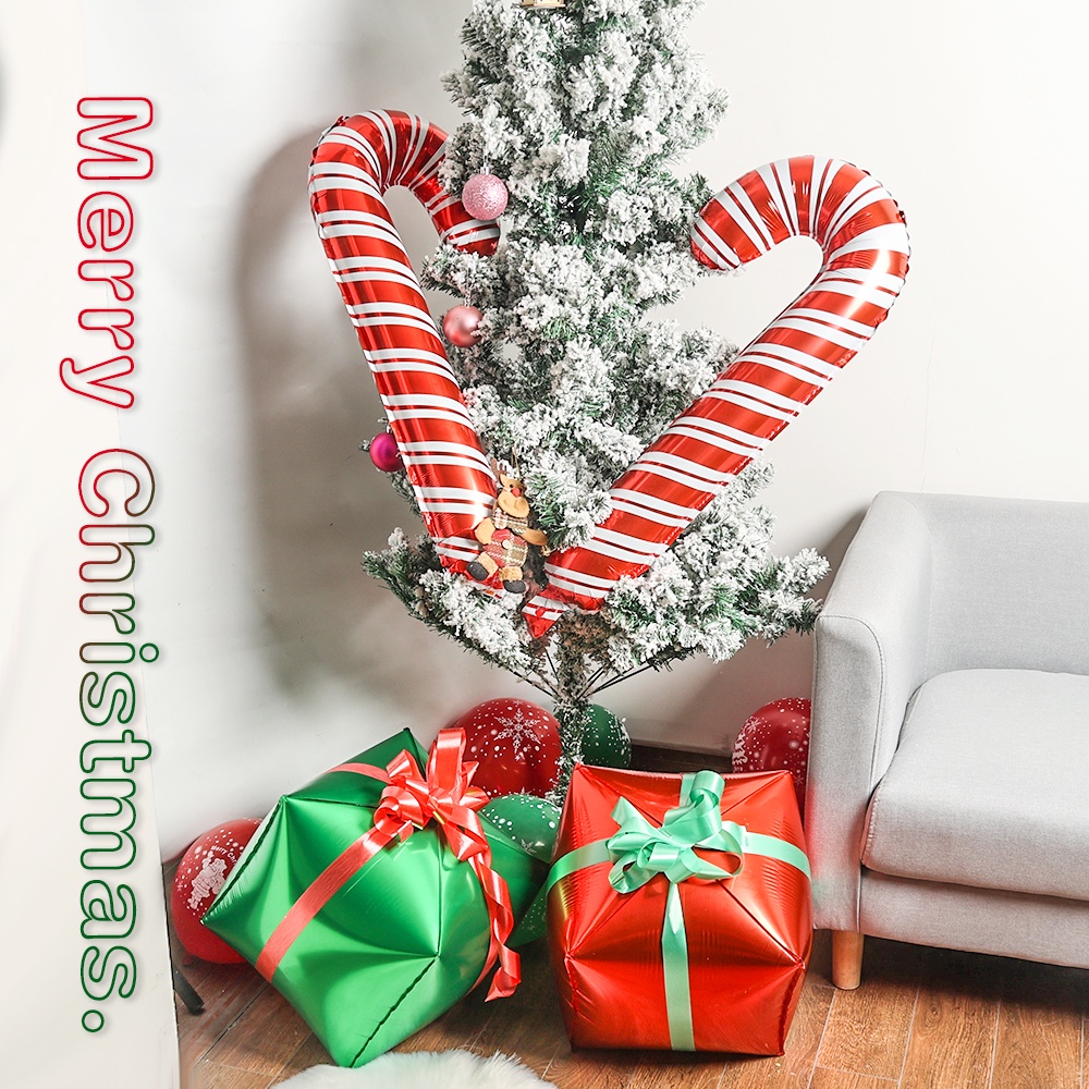 Bong bóng hình ông già noel/người tuyết/ông già noel trang trí giáng sinh độc đáo