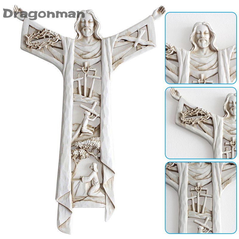 Tượng Chúa Jesus Treo Tường Trang Trí Nội Thất
