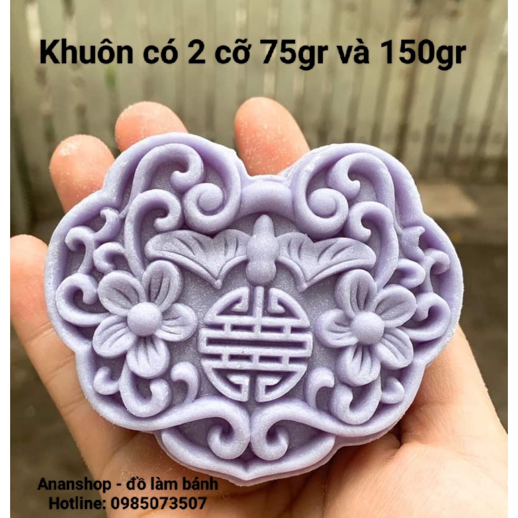 Khuôn trung thu lò xo khánh dơi 3D