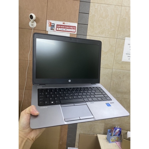 laptop cũ ultrabook hp elitebook 820 g1 i5 4300U, ram 4GB, SSD 128GB, màn hình 12.5 inch nhỏ gọn chỉ 1.3 kg