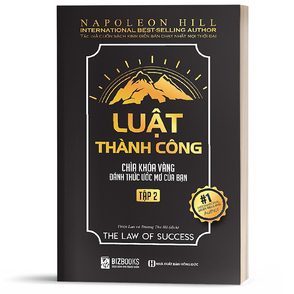 Sách - Luật Thành Công - Chìa Khóa Vàng Đánh Thức Uớc Mơ Của Bạn Tập 2 - BizBooks