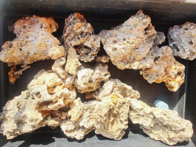 1KG ĐÁ GÀNH TRANG TRÍ HỒ CÁ NON BỘ THỦY SINH