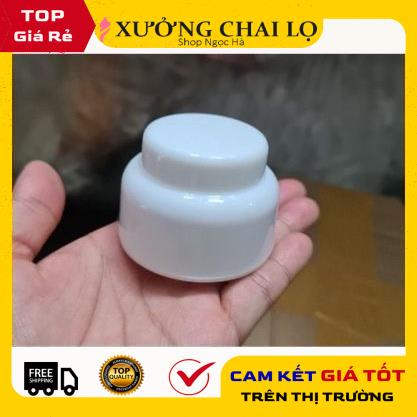 Hũ Chiết Mỹ Phẩm ❤ GIÁ RẺ NHẤT ❤ Hũ Đựng Kem Face 10g , Hũ Bầu Mini Chiết Mỹ Phẩm , phụ kiện du lịch