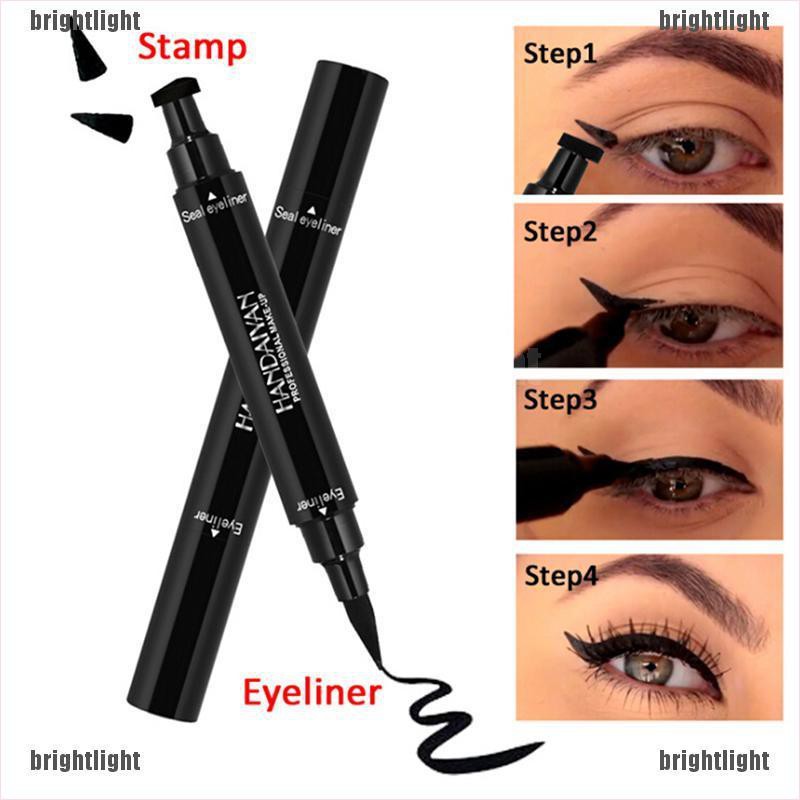 (Hàng Mới Về) Bút Kẻ Mắt Nước Màu Đen Và Lâu Trôi Hình Mèo