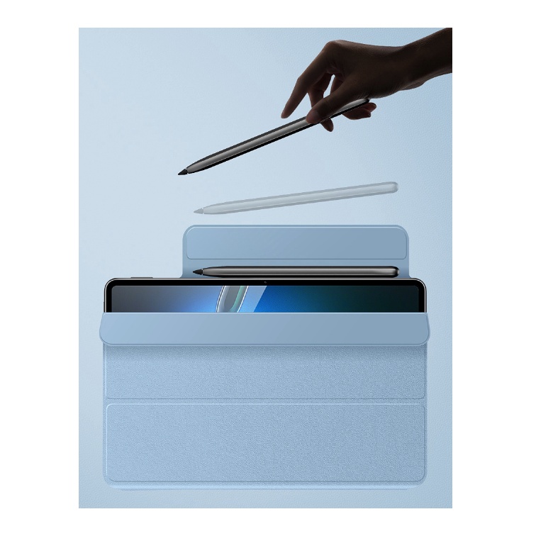 Bao da máy tính bảng siêu mỏng 0.2mm da PU Xiaomi Mi Pad 5 / Xiaomi Mi Pad 5 Pro nam châm hút lưng thông minh