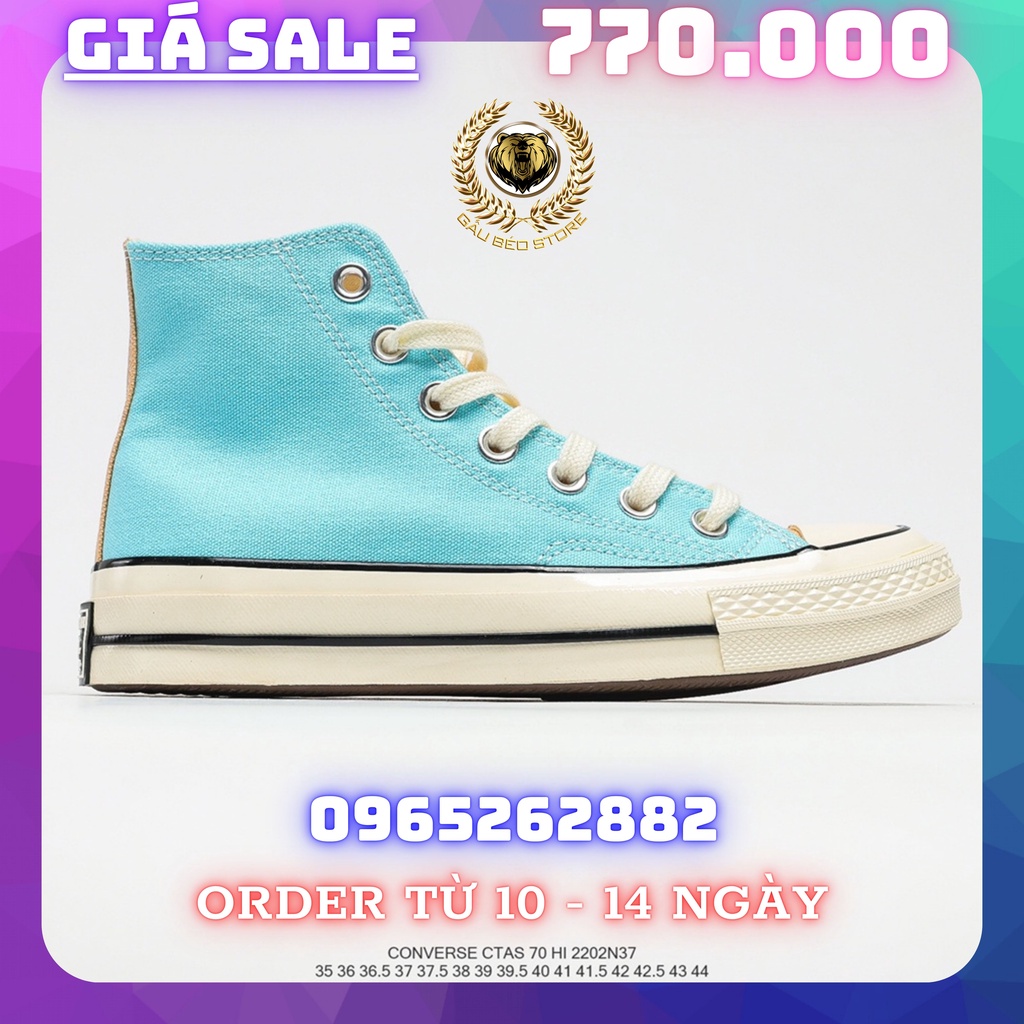 Order 1-2 Tuần + Freeship Giày Outlet Store Sneaker _Converse Chuck 70s MSP: 2202N371 gaubeaostore.shop