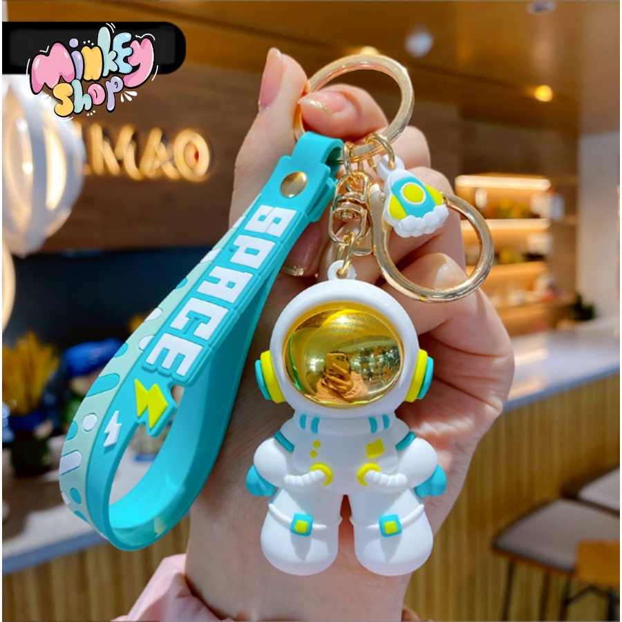 ​​Móc Khóa phi hành gia Đẹp Cute dễ thương phụ kiện Túi Xách-Minkey