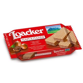 Loacker Bánh Xốp Kem Hạt Dẻ (45g)