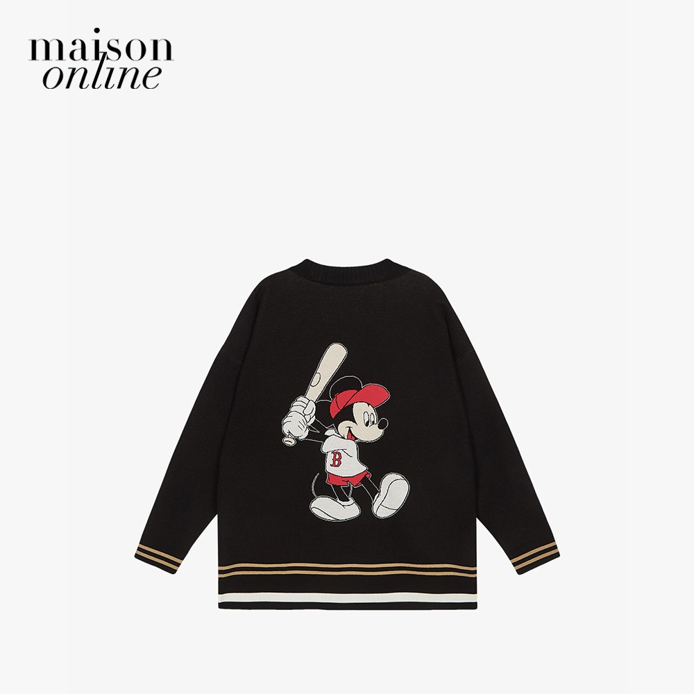 MLB - Áo khoác cardigan chuột mickey MLB x Disney 31KTK1011-43Z