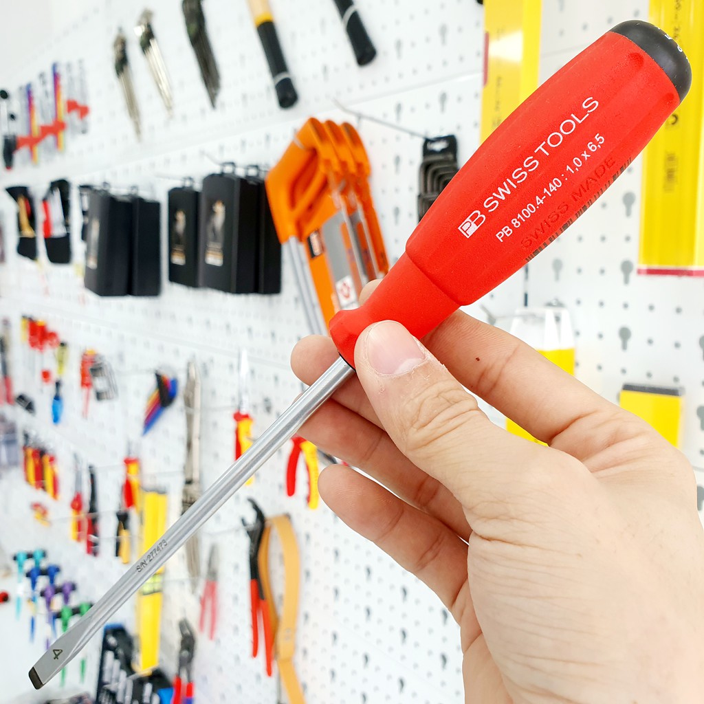 Tô vít 2 cạnh PB 8100.4-140 : 1,0 x 6,5 dài 240mm PB SWISS TOOLS