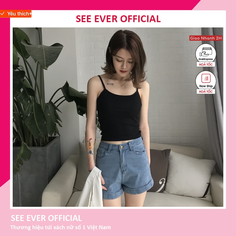 áo 2 dây nữ dáng ôm chất liệu thun co giãn 4 chiều cao cấp được xử lý bề mặt không bai xù