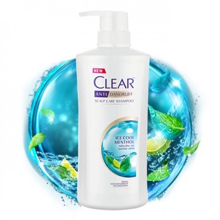Dầu gội sạch gàu clear mát lạnh bạc hà