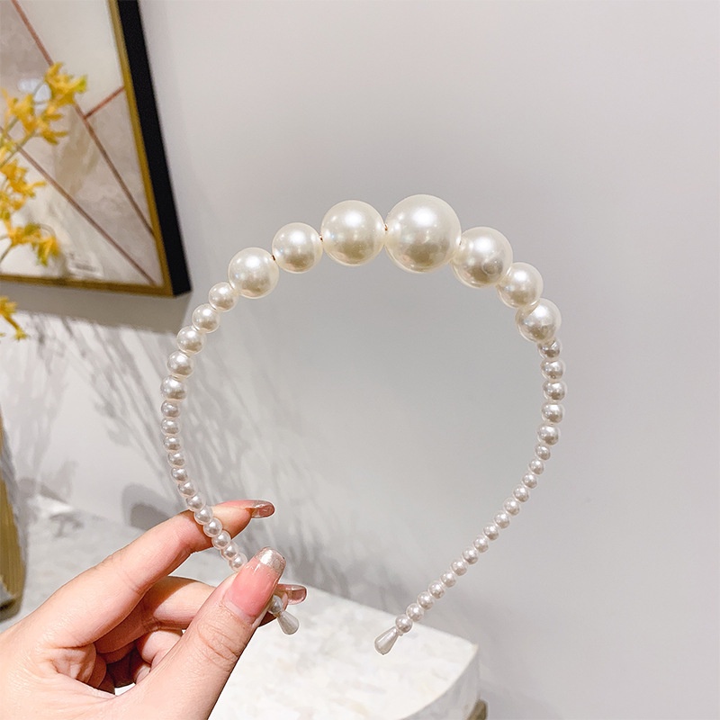 Bờm Tóc Đính Đá Phong Cách Hàn Quốc Đơn Giản