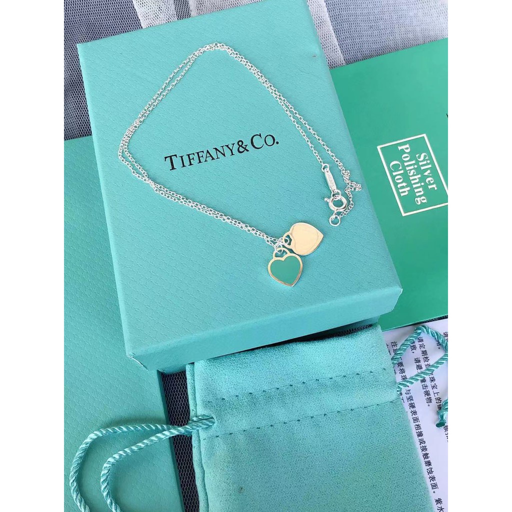 Dây chuyền mặt trái tim mạ bạc S925