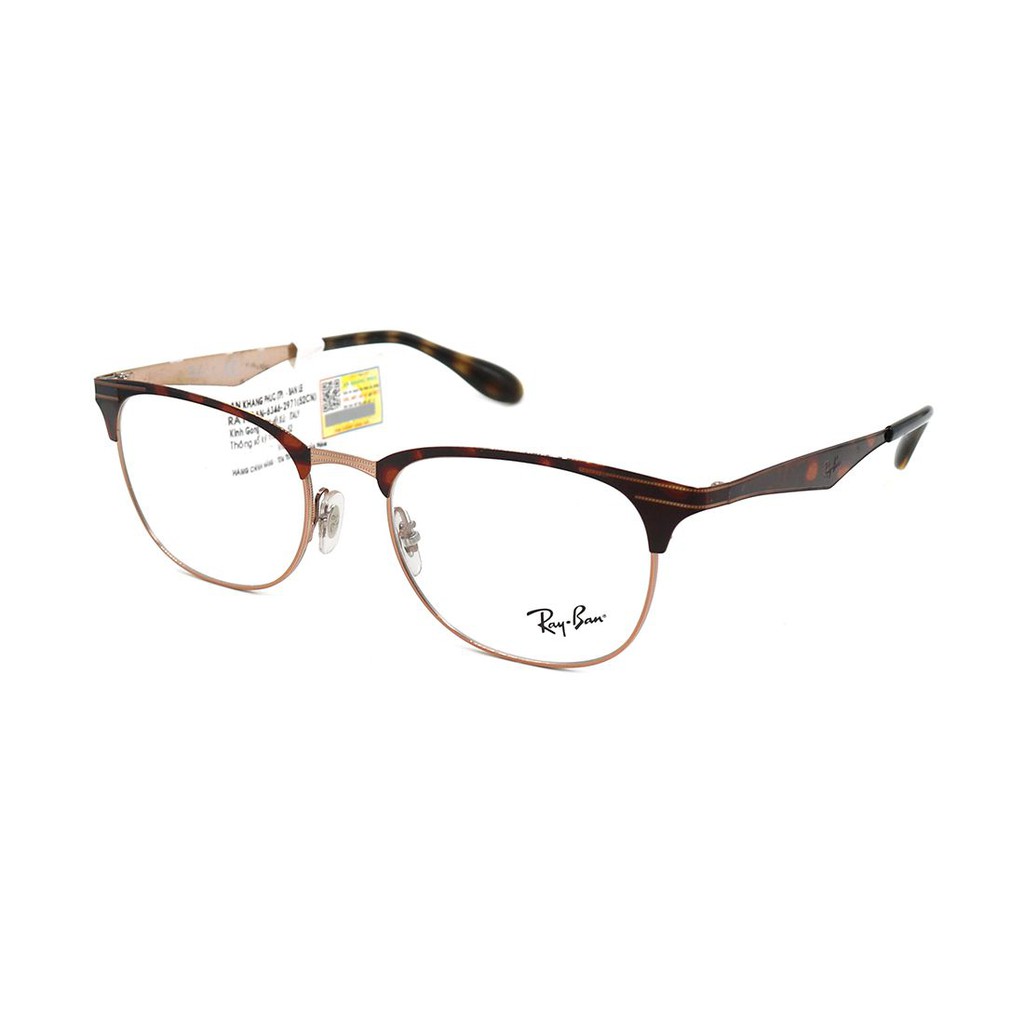 RB6446 2971-Gọng kính nam nữ Rayban chính hãng(52-19-145), thiết kế dễ đeo bảo vệ mắt