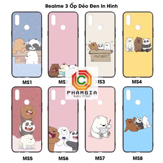ỐP LƯNG REALME 3 IN HÌNH MẪU ĐẸP (P1)