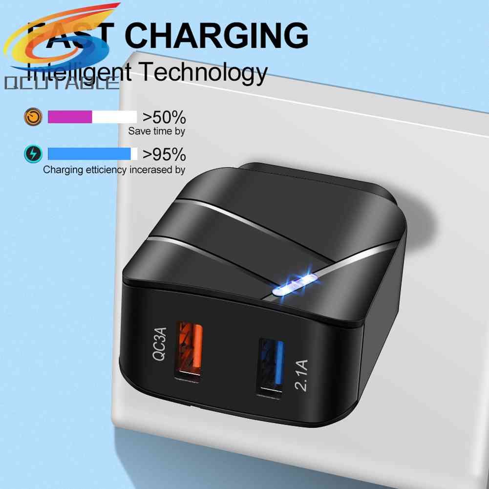 Củ Sạc Nhanh 28W Cổng USB 3.0 Cho Điện Thoại Và Máy Tính Bảng